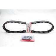 Original Van Belt + ROLLER 44D XEON, GT 125 & AEROX 44D-E7641-00 + 44D-WE763-00 original premium