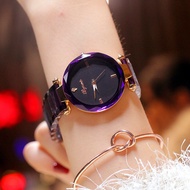Hot Style Fashion New Style Ladies Watch Casual Quartz Waterproof Steel Band Micro Luminous Movement
