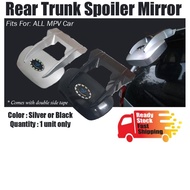 Rear Trunk Spoiler Mirror MPV car use Toyota Avanza Innova Alphard Vellfire Perodua Alza Proton Exor