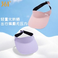 361 Children's Sun Hat Summer Girl Outdoor Sunscreen Hollow Top Hat Boys Anti-Ultraviolet Big Brim B
