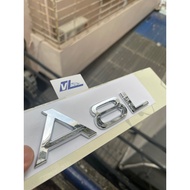 Audi a8L lettering - Audi A8 logo sticker for trunk
