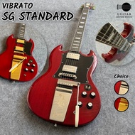 GCM Gibson SG Standard Vibrola Electric Guitar (Custom Made, Oversea Ready Stock)