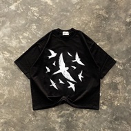 Lessegos Boxy Tshirt Fokker Heavy weight 16s Black