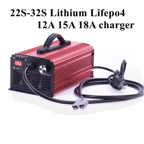 22S- 32S 92.4V- 134.4V 12A 15A 18A Charger 84V 102.2V 96V 116.8V 92.4V 100.8V 109.2V 113.4V Lithium 