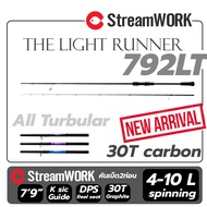 คันเบ็ด StreamWORK The Light Runner 2 ท่อน 742 792 power UL - L เวท 2 - 10 และ 4 -10 Spinning งานหมึก/ Aji / Light rock/ Microjig/Tiprun เบ็ดตกปลา คันเบ็ตตกปลา อุปกรณ์ตกปลา สินค้าคุณภาพ