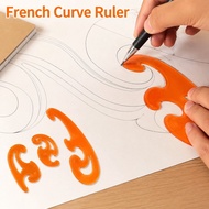 3Pcs/Set French Curve Drawing Ruler French Curve Technical Drawing Ruler For Architect Work