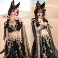 Dunhuang Style Hanfu Female Hanni Exotic Style Western Region Desert Princess Western Double Version