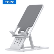 TOPK D06-S Universal Desktop Phone Stand Mobile Phone Holder Universal Foldable Portable Adjustable Angle Mobile Phone Stand