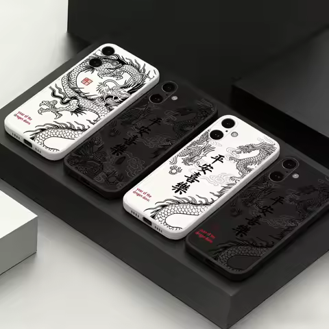 Fashion Chinese Dragon Phone Case For Xiaomi Redmi 15 15C 14C K60 13C 13 12 10 A1 A2 A3 10C 12C K40 