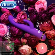 •LCS™- Durex Dual-Head Vibrator – Pulsing No. 23, Extreme Thrill Rabbit Vibrator Safe Double Motors Dildo Vibrator Intimate Goods Sex Toys Sex Machine Clitoral Stimulator, Women sex toy