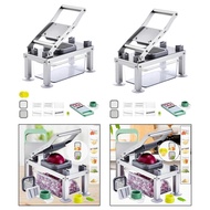 [xdnblun] Vegetable Chopper with Container Veggie Cutter Processor Dicer Food Chopper