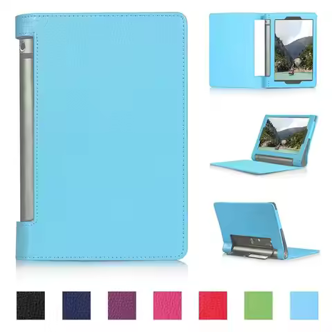 For Lenovo YOGA Tablet3 850F Case 8.0inch Solid Stand Flip Folio Cover for Lenovo Yoga Tab 3 YT3-850