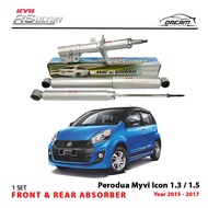 Perodua Myvi Icon Kayaba KYB RS Ultra Front And Rear Absorber Set 332HD05 342HD06