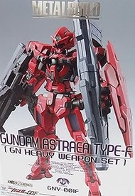 BANDAI Metal Build Gundam Astraea Type-F (GN Heavy Weapon Set Mobile Suit Gundam 00F GNY-001F) (Japan Import)