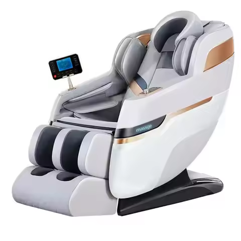 SL Track Massage Chair Zero Gravity Recliner Full Body Airbag Massage Sofa Touchscreen Office Chair 