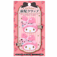My Melody 閃閃髮夾一對 瀏海夾 [平行進口]