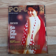 MAJALAH POPULAR COVER CLAUDIA HIDAYAT NO.82/1994