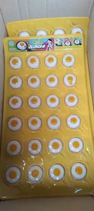 permen jelly agar telor ceplok.QEQE AAA[isi 24 pcs]