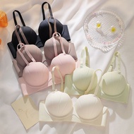 Bra Glossy Comfortable Breathable Bra 5 Colors Size 32/70AB-38/85AB