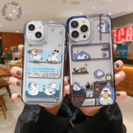 CASE CASING CLEAR AIR BAG LOVELY ANIMAL COMPATIBLE FOR VIVO Y71 Y75 Y81 Y83 Y91 Y91C Y93 Y95 Y100 V5