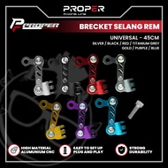 PROPER FITTING BRACKET BRAKE HOSE 45 MM