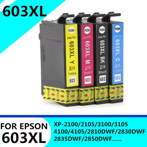 603XL 603 E03A1 T603XL ink Cartridge For Epson T603 Expression Home XP2100 2105 3100 3105 4100 4105 