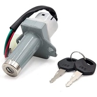 Motorcycle for Uxcell Lock WY125 4 Keys Set Ignition Security Switch 2 Wires W