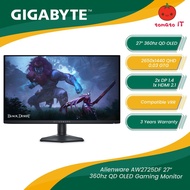 Alienware AW2725DF 27" 360Hz QD-OLED Gaming Monitor