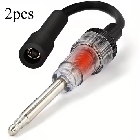2pcs Automobile simulator tester, spark plug ignition detector, gauge, nozzle, jump ignition gauge, 