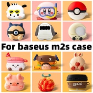 For baseus m2s Shockproof Headphone Case Cover  baseus m2sShockproof Silicone Cover