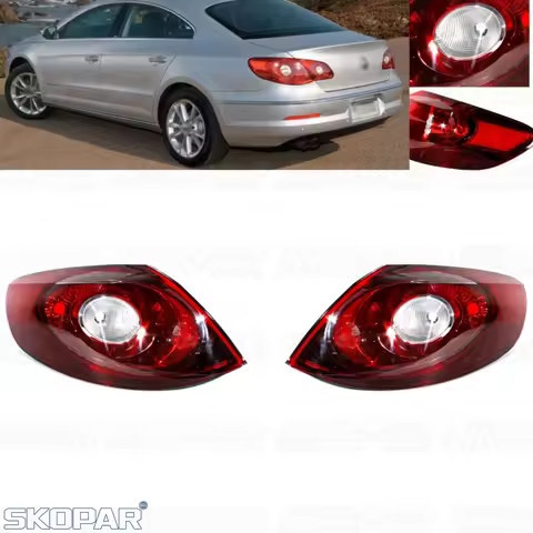 Tail Light Without Bulbs For VW Passat CC 2009 2010 2011 2012 Outer Side Rear Brake Lamp Car accesso