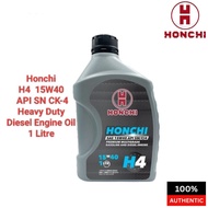 Honchi H4  15W40 (1L) API SN CK-4 Heavy Duty Diesel Engine Oil