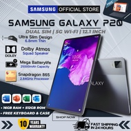 ✨Crazy Promo✨2023 5G Tablet Samsung Galaxy P20 12 Inch Tablet 16GB+512GB Learning Tablet for Online Classroom HD Tablet