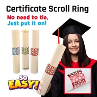 Certificate Scroll Holder Graduation Graduasi Skrol Sijil