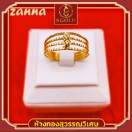 แหวนทอง ครึ่งสลึง ทองคำแท้ 96.5% ลายแฟชั่นเกลียวริ้ว #GoldRing // "Cabal" // 1.9 grams // 96.5% Thai