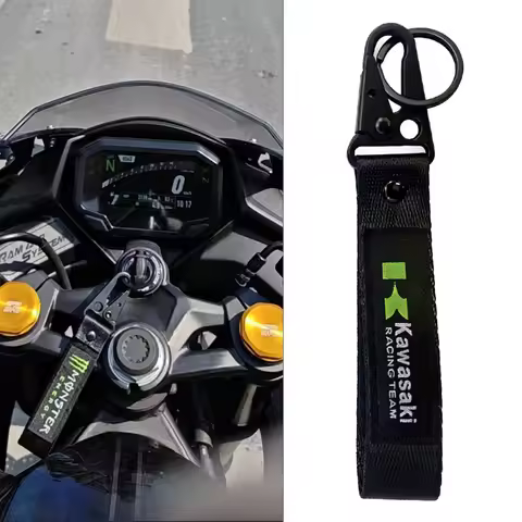 Motocycle Keychain For KAWASAKI Ninja ZX 1000SX Z900 Z650 Z900RS Z1000 Z400 Z750 KLX KX KLE ER-6N ER