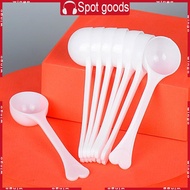 WIN 50pcs 3g Long Handle Measuring Spoon Milk Powder Spoons Coffee Teaspoon Protein Powder Scoop Kit