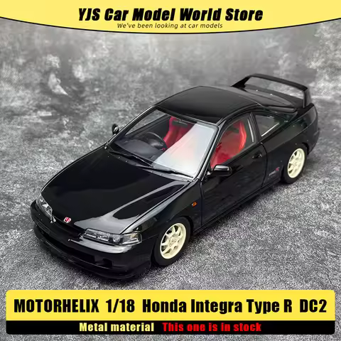 MOTORHELIX diecast model 1/18 New Honda Integra Type R (DC2) Pre-Facelift early version car model Ho