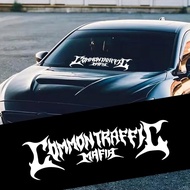 Car Windshield Banner Graphics Rear Window Common Traffic Mafia Racing Stripes Vinyl Decals Truck Bo