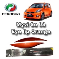 Headlamp Cover Myvi old Orange