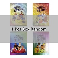 54Pcs Bóng Đá Sao Vàng Thẻ Bạc Màu Đen Premier League Lloris Ronaldo Kante Cầu Thủ Bóng Đá Thẻ phiên