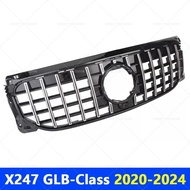 for 2020–2024 X247 GLB-Class Mercedes-Benz GLB180/GLB200/GLB250 GT Style Silver/Black Upper Bumper H