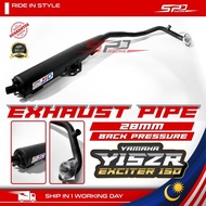 Y15 Exhaust Pipe I 28MM I Back Pressure UMA RACING For YAMAHA Y15ZR I EXCITER 150