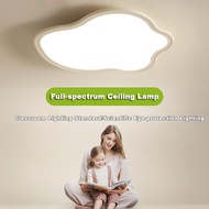 Bedroom Ceiling Lights Full Spectrum Eye-protecting LED Ceiling Lamp White Cloud Shape Dimmable Ceiling Light