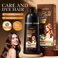 Cleansing Shampoo Color Coconut Oil Shampoo Dyeing Nourishing sadoer Hair