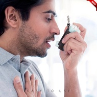 [lalang.]PU Storage Bag Antibacterial Spray Bottle Asthma Inhaler Bracket Children Adult Cough