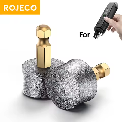 ROJECO Stainless Steel Pet Dog Nail Grinder Head For P3 Rechargeable Electric Cat Pet Nail Clipper