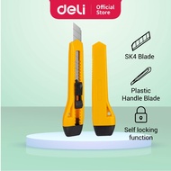 Deli Utility Cutter Knife SK5 Paper Cutter Pen Knife Blade Mata Pisau Tolak Pemotong