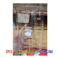 Iwaki 2 Liter Glass Beaker/ 2000ml Iwaki Beaker/Chemical Glass Beaker