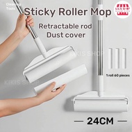 ✨✨Sticky Roller Roller + 10 rolls of adhesive tape sticky hair  24CM  dust roller  dust removal roll